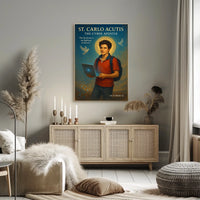 St. Carlo Acutis The Cyber Apostle Poster