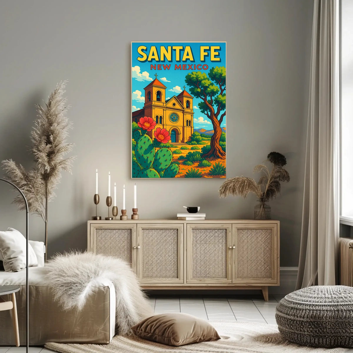 Santa Fe New Mexico Poster
