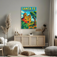 Santa Fe New Mexico Poster