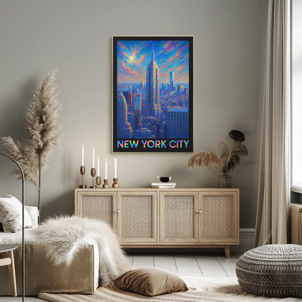 New York City Skyline Poster