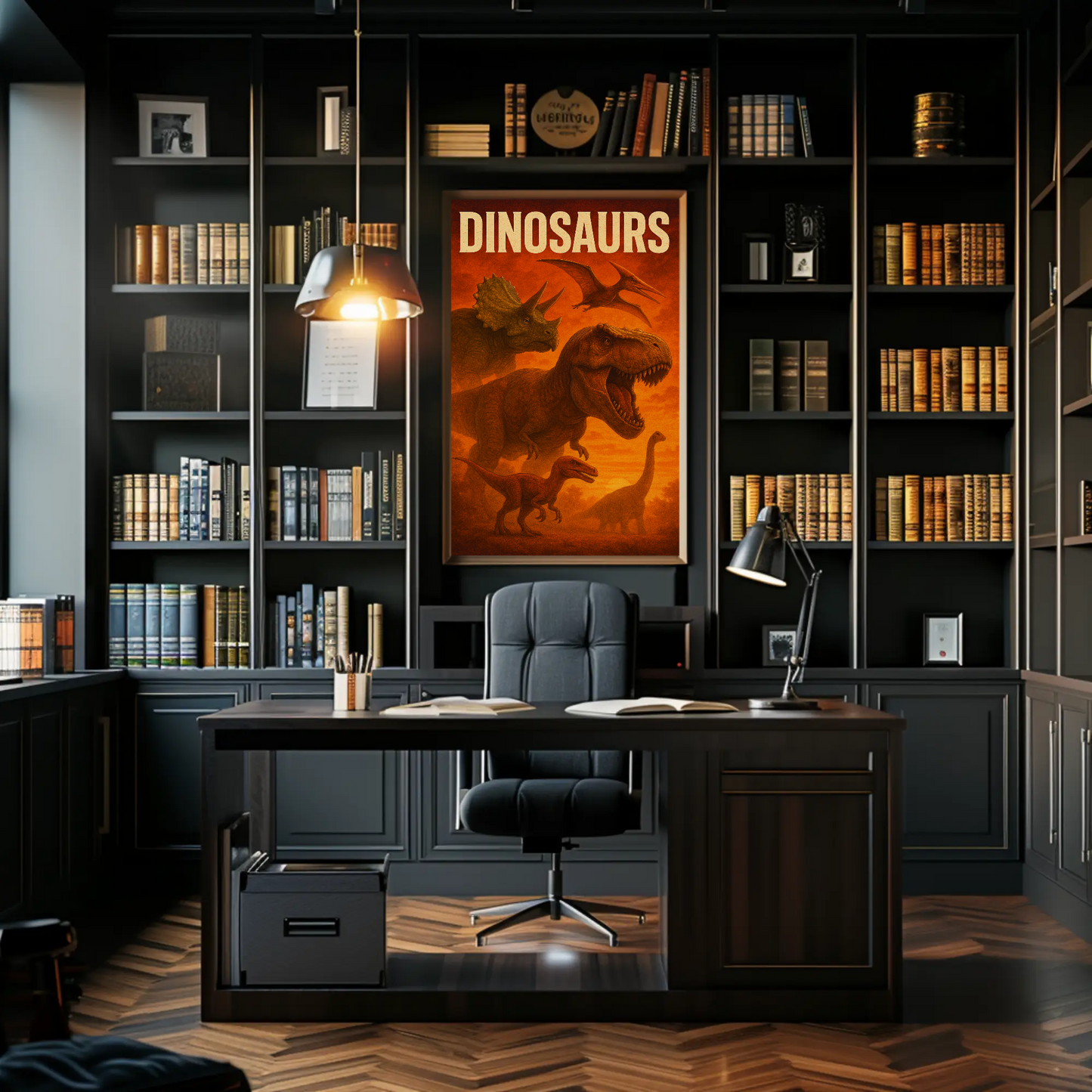 Dinosaurs Movie Poster 1 Vintage Poster