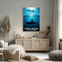 Lurking Shadow USS California Poster PosterGoat
