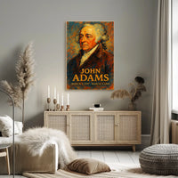 John Adams 2Nd President Poster