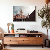 Timeless Venice Scene: Architectural Art in Heritage Poster