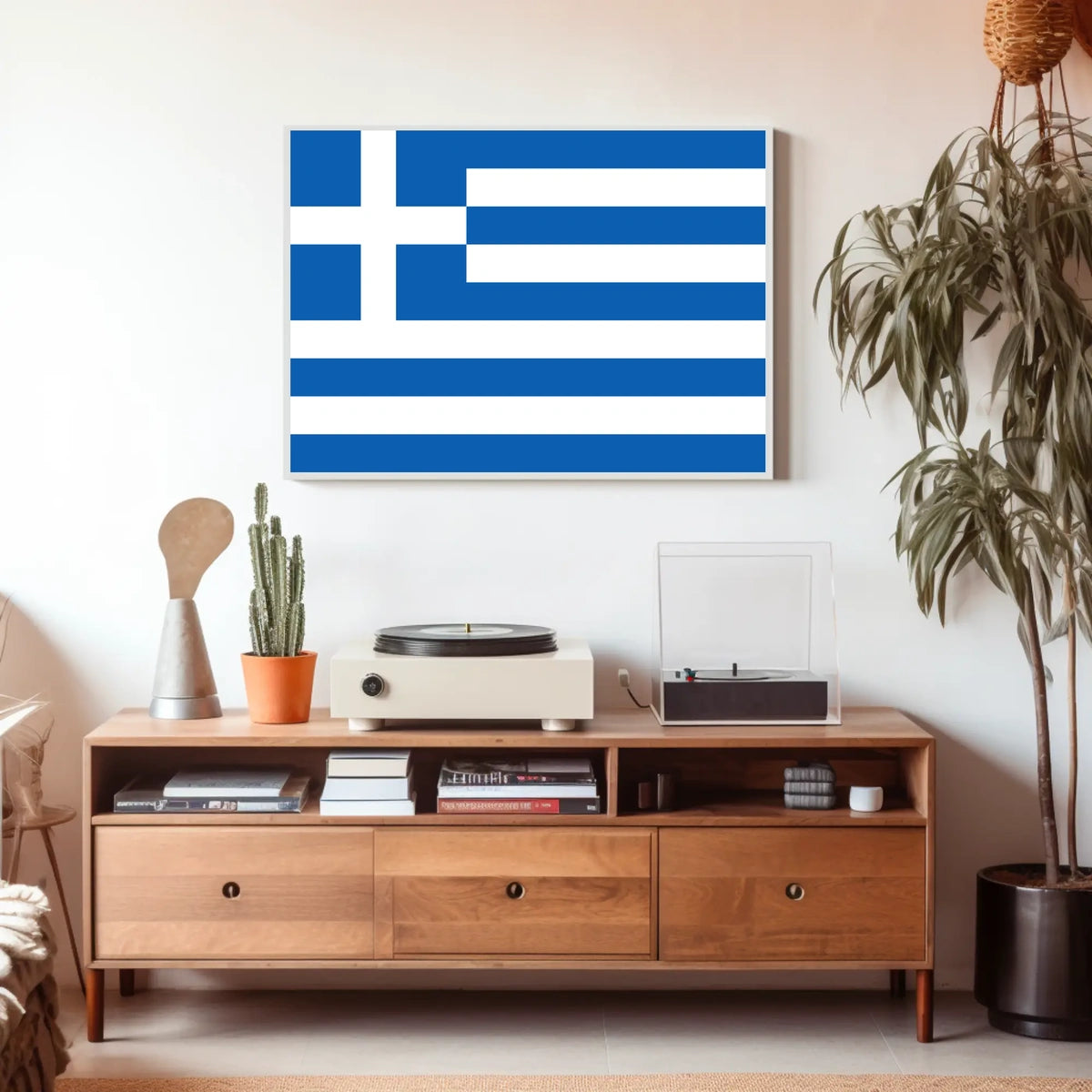 Greece Flag Poster