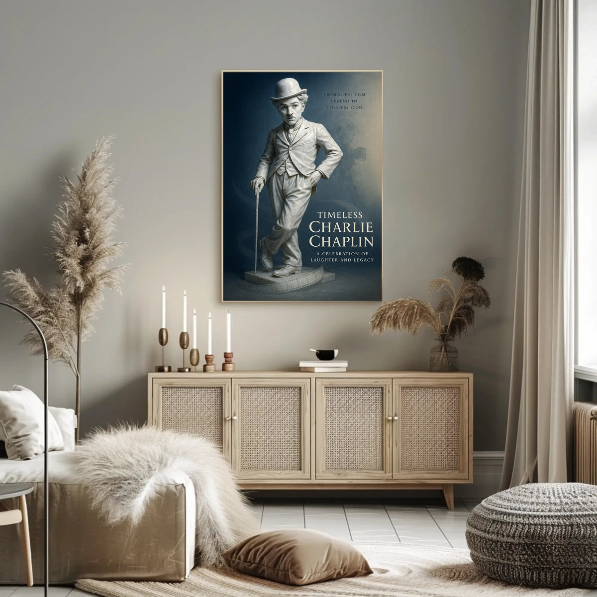 Timeless Charlie Chaplin Poster