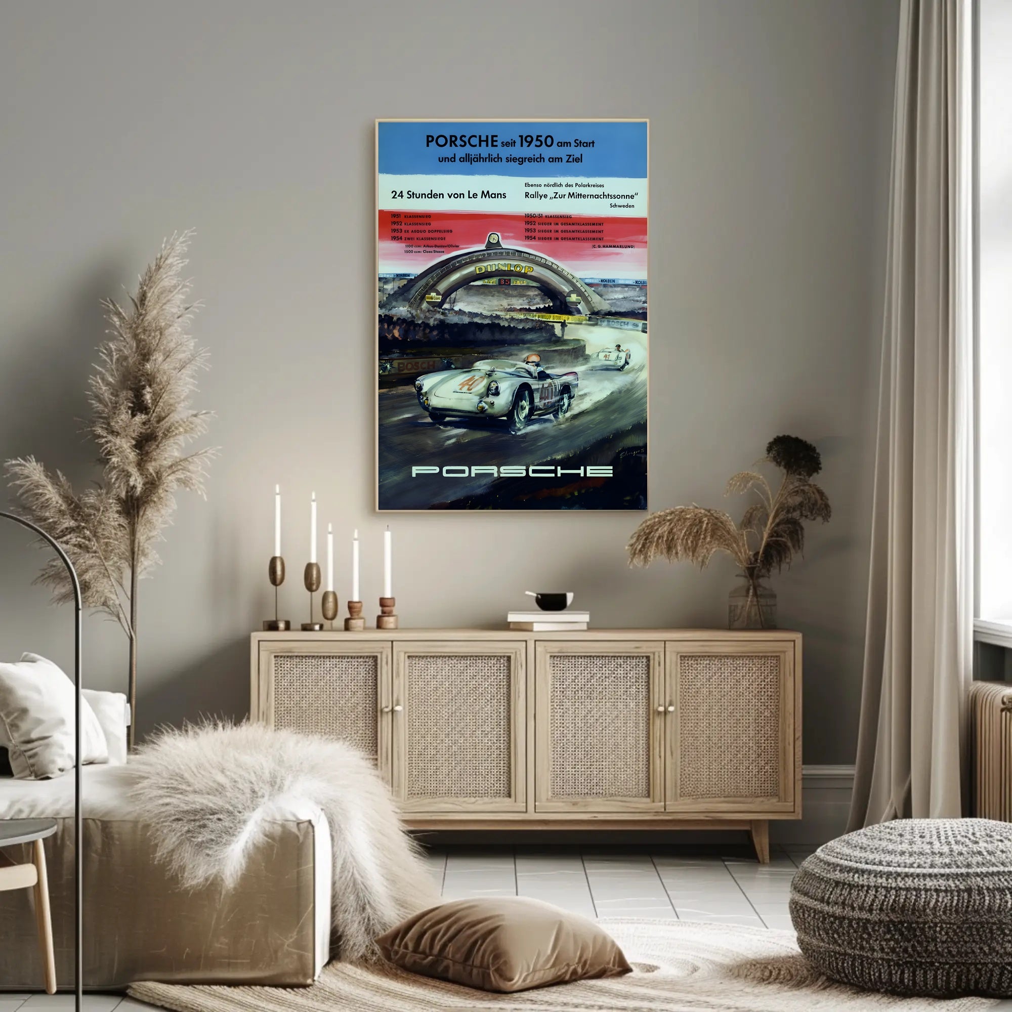 Porsche Racing Achievements Poster