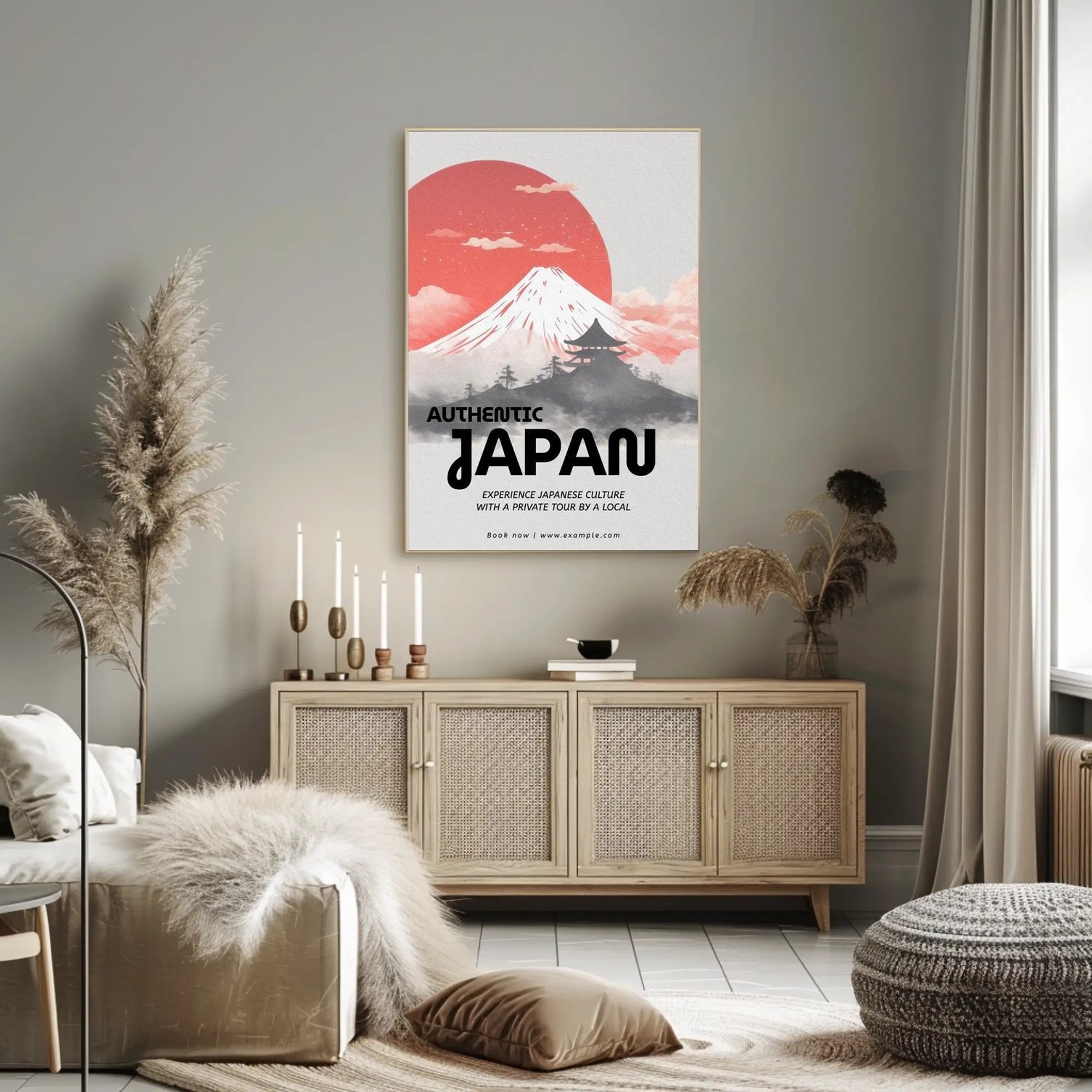 Authentic Japan Tour Poster PosterGoat