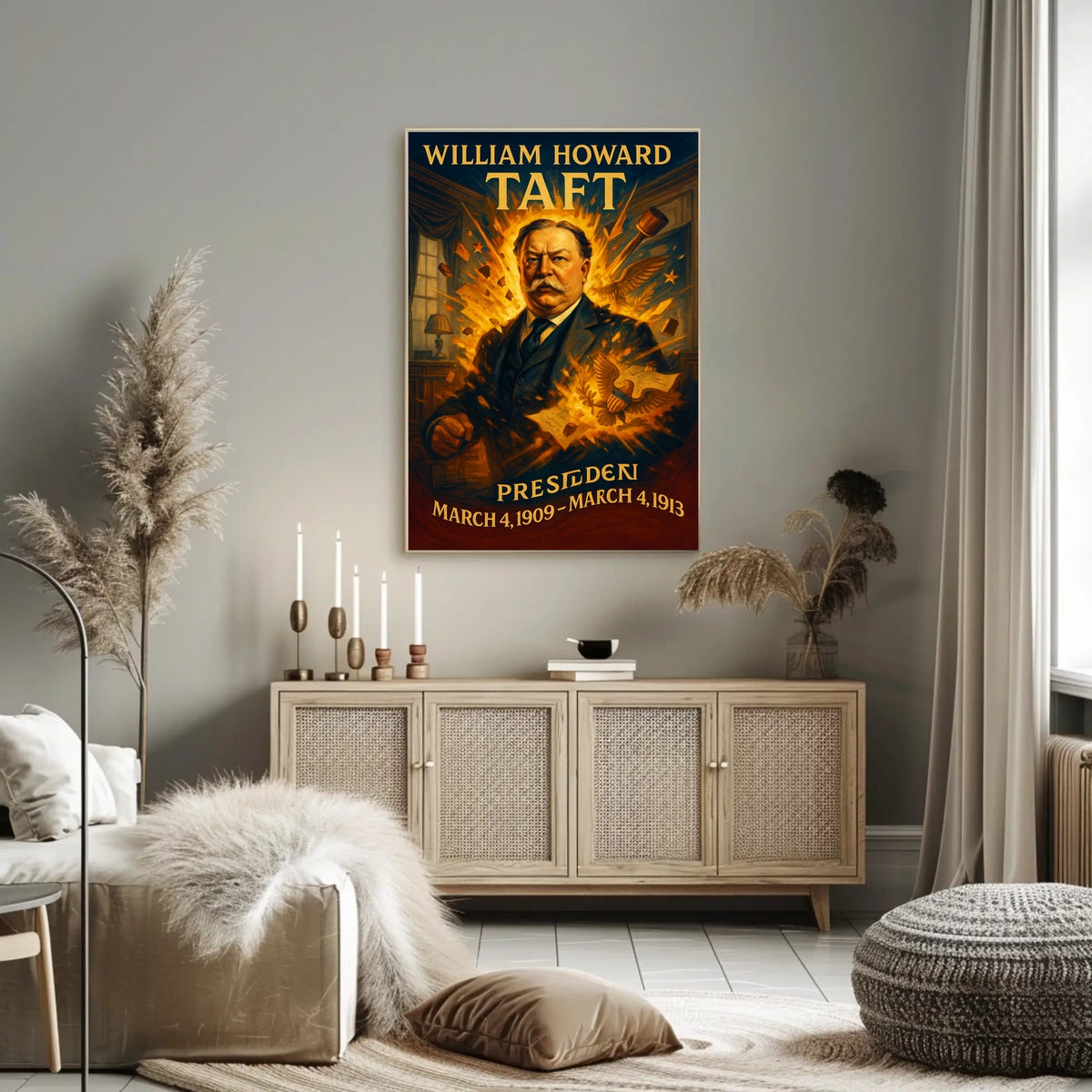 William Howard Taft Presidential Era Poster