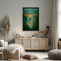 Victoria Falls The Smoke That Thunders Poster