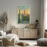 Iconic New York Vintage Poster For Home Decor Lovers