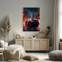 Urban Street Racer Poster PosterGoat