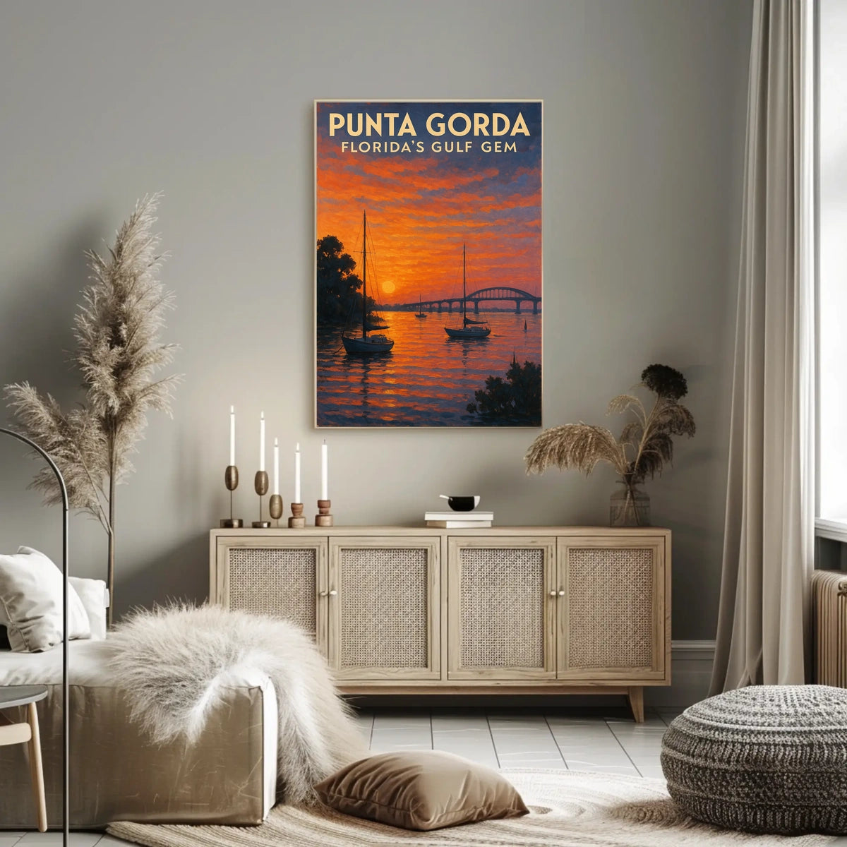Punta Gorda FloridaS Gulf Gem Poster