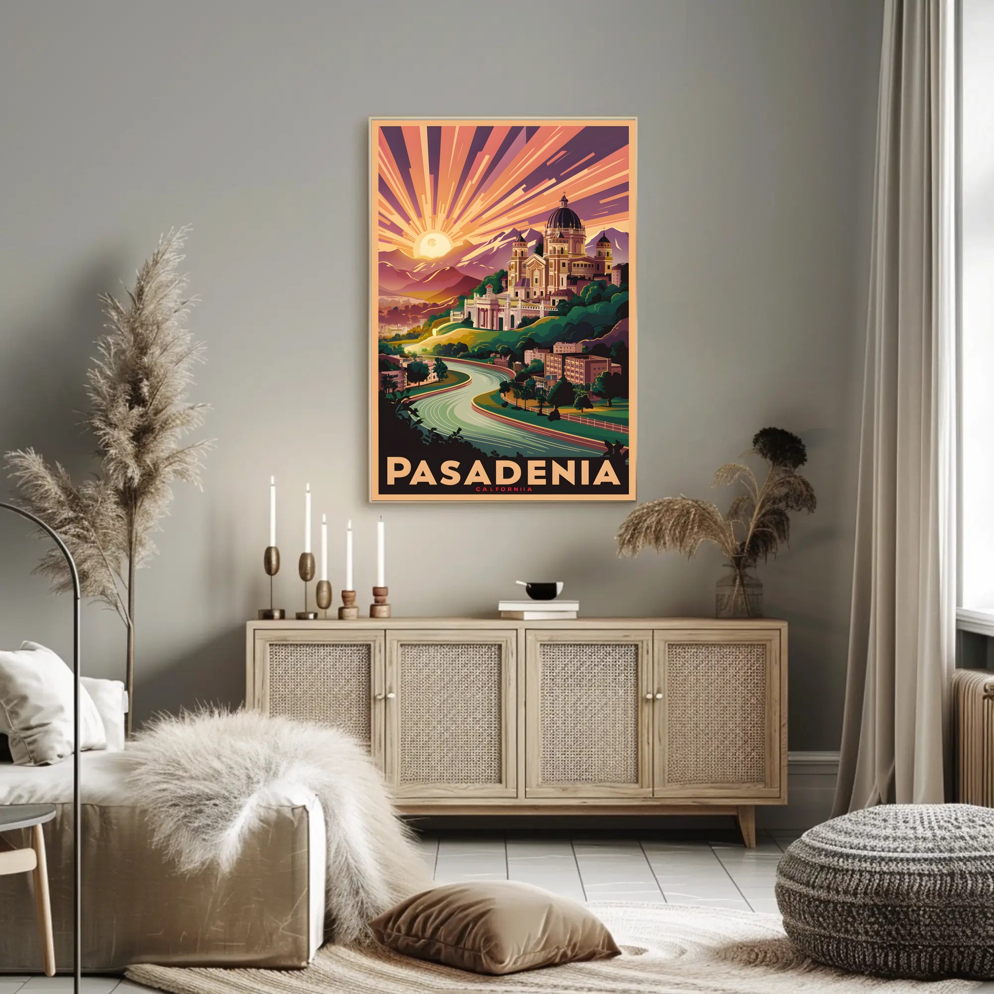 Pasadena Sunrise Poster