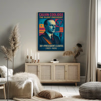 Calvin Coolidge 30th President Poster