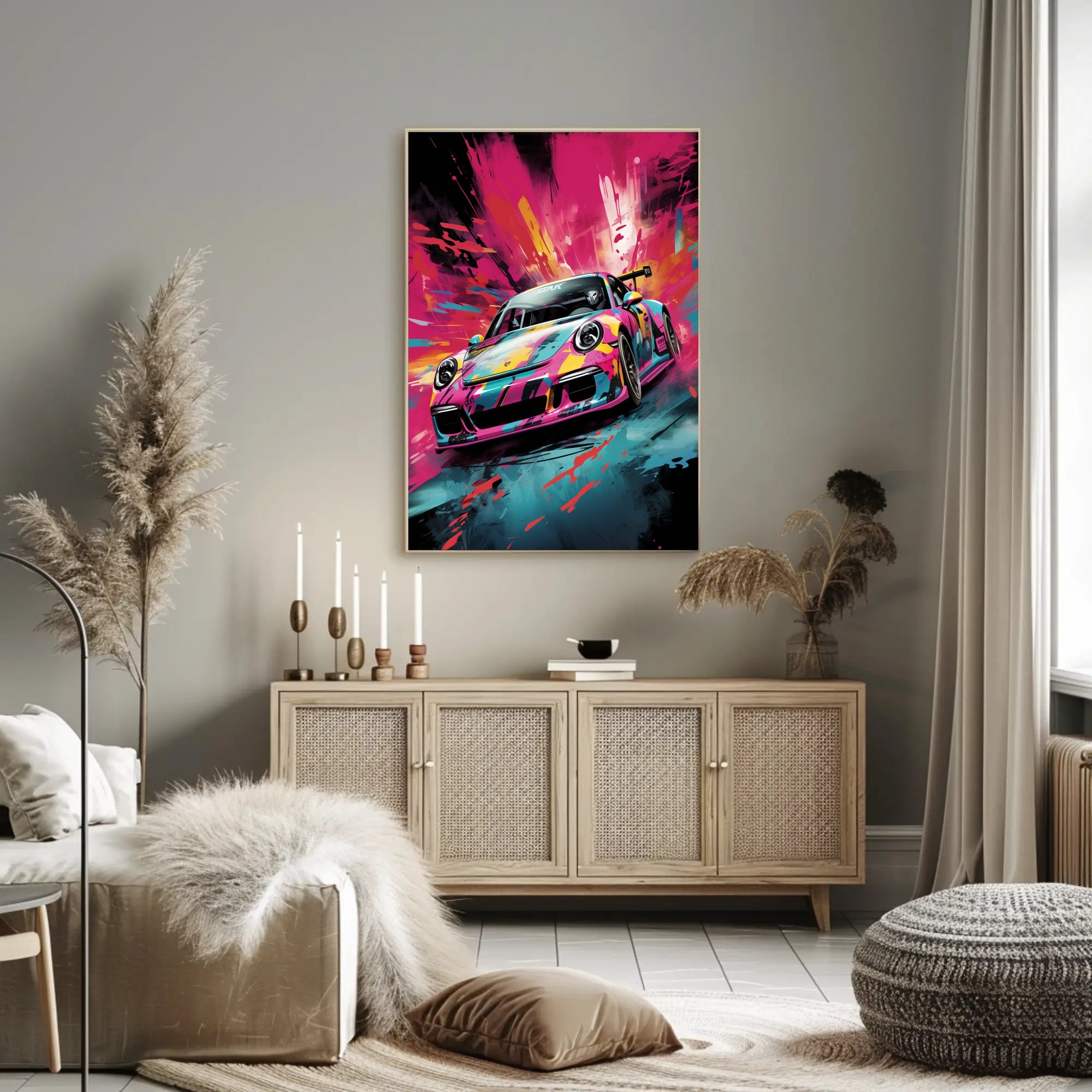 Vivid Speed Poster PosterGoat