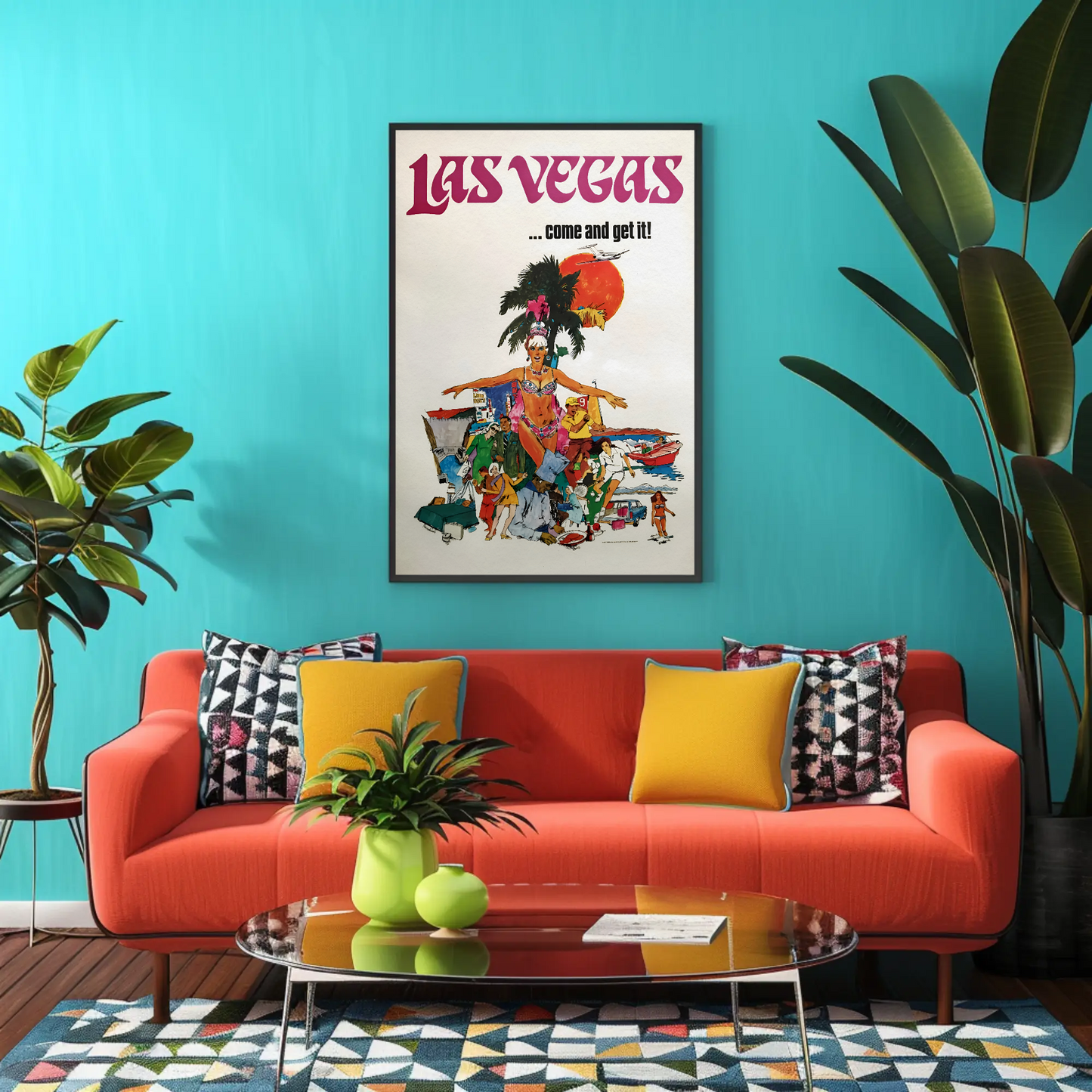 Las Vegas Come and Get It Travel Poster