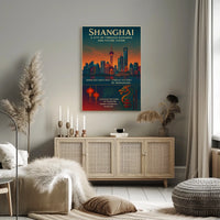Shanghai A City of Timeless Elegance Poster