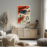 Oregon Highlights And Achievements Poster