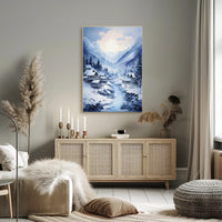 Winter Wonderland Village Poster