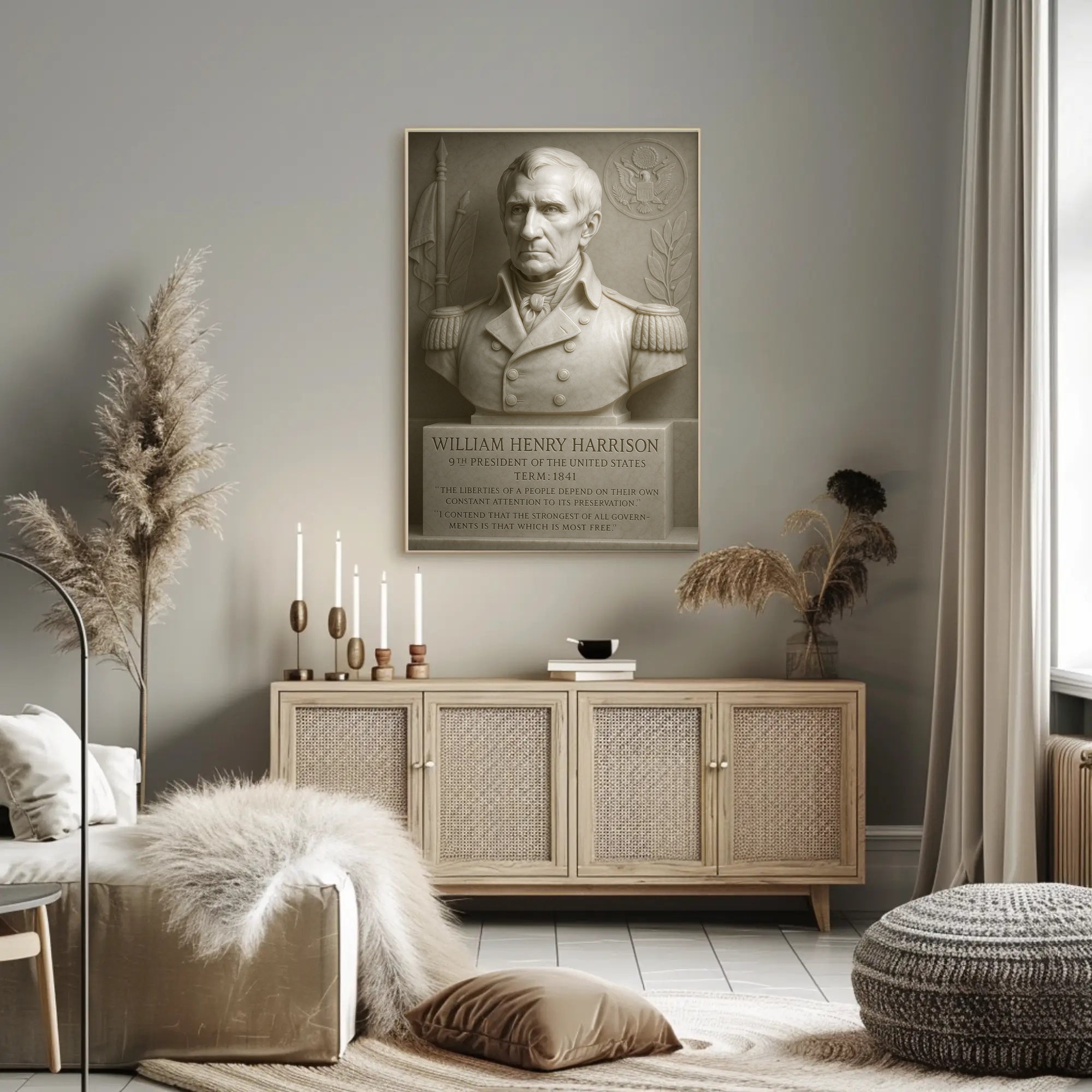 William Henry Harrison Historical or Presidential Poster