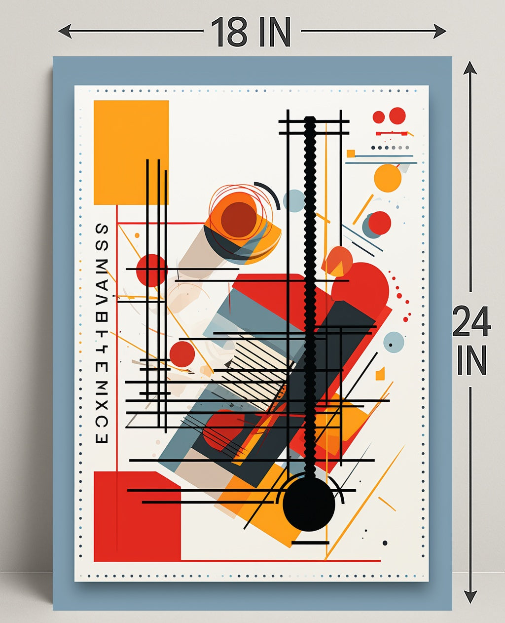 Abstract Geometric Design Abstract Poster