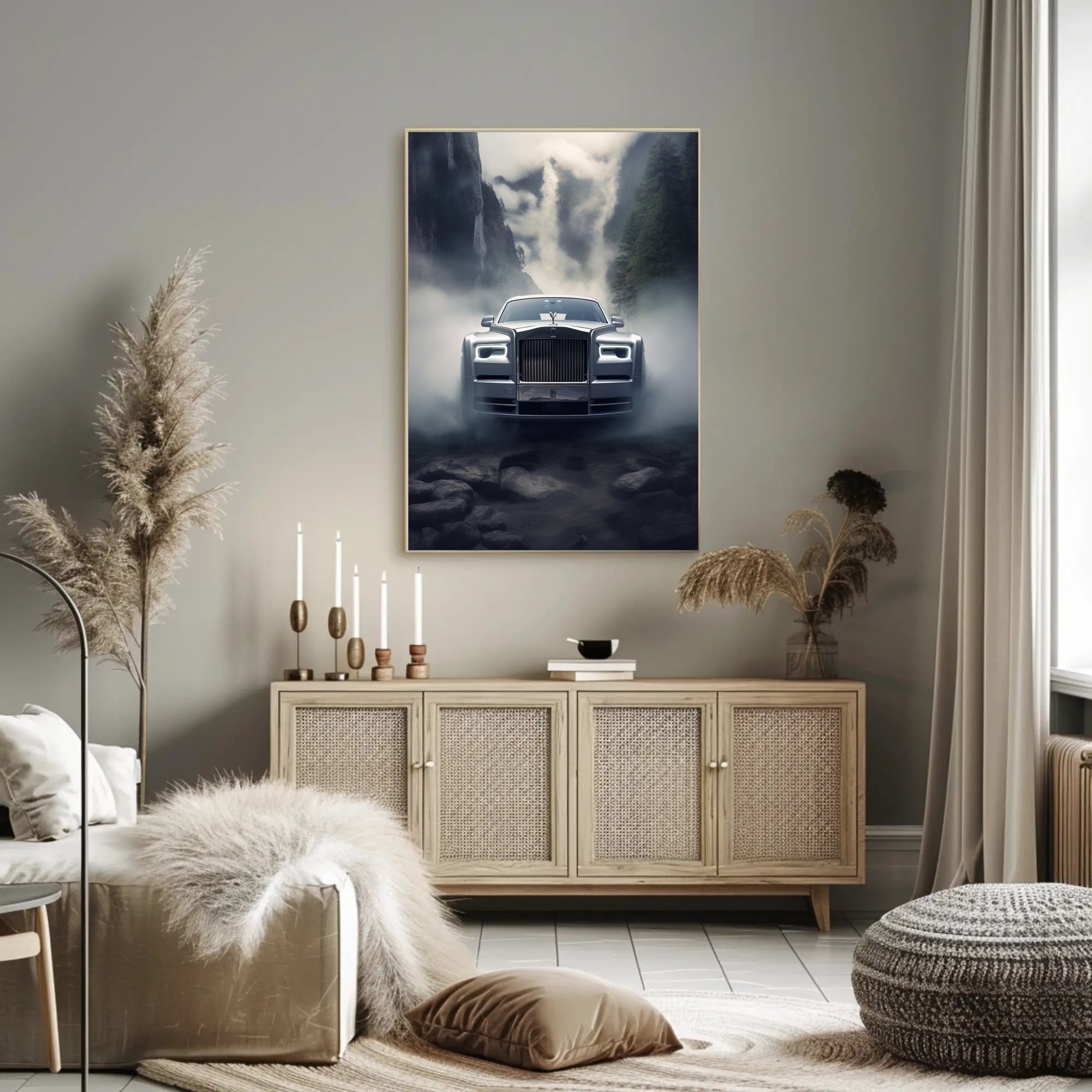 Luxury in the Mist Poster PosterGoat