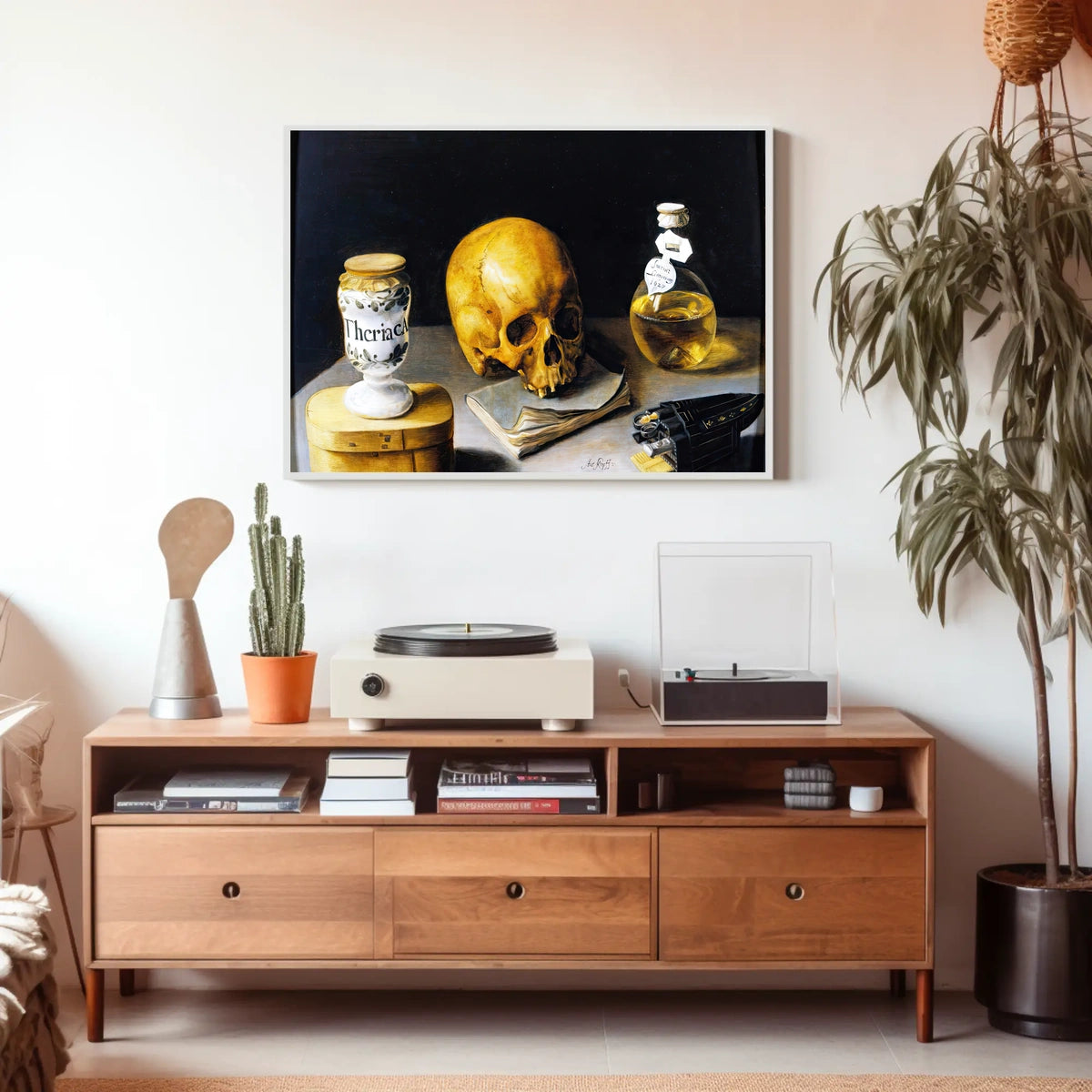 Memento Mori Still Life Dutch Golden Age Artistic Poster