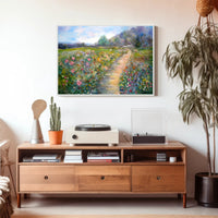 Serene Garden Pathway Poster