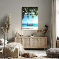 Beach Vacation Getaway Poster PosterGoat
