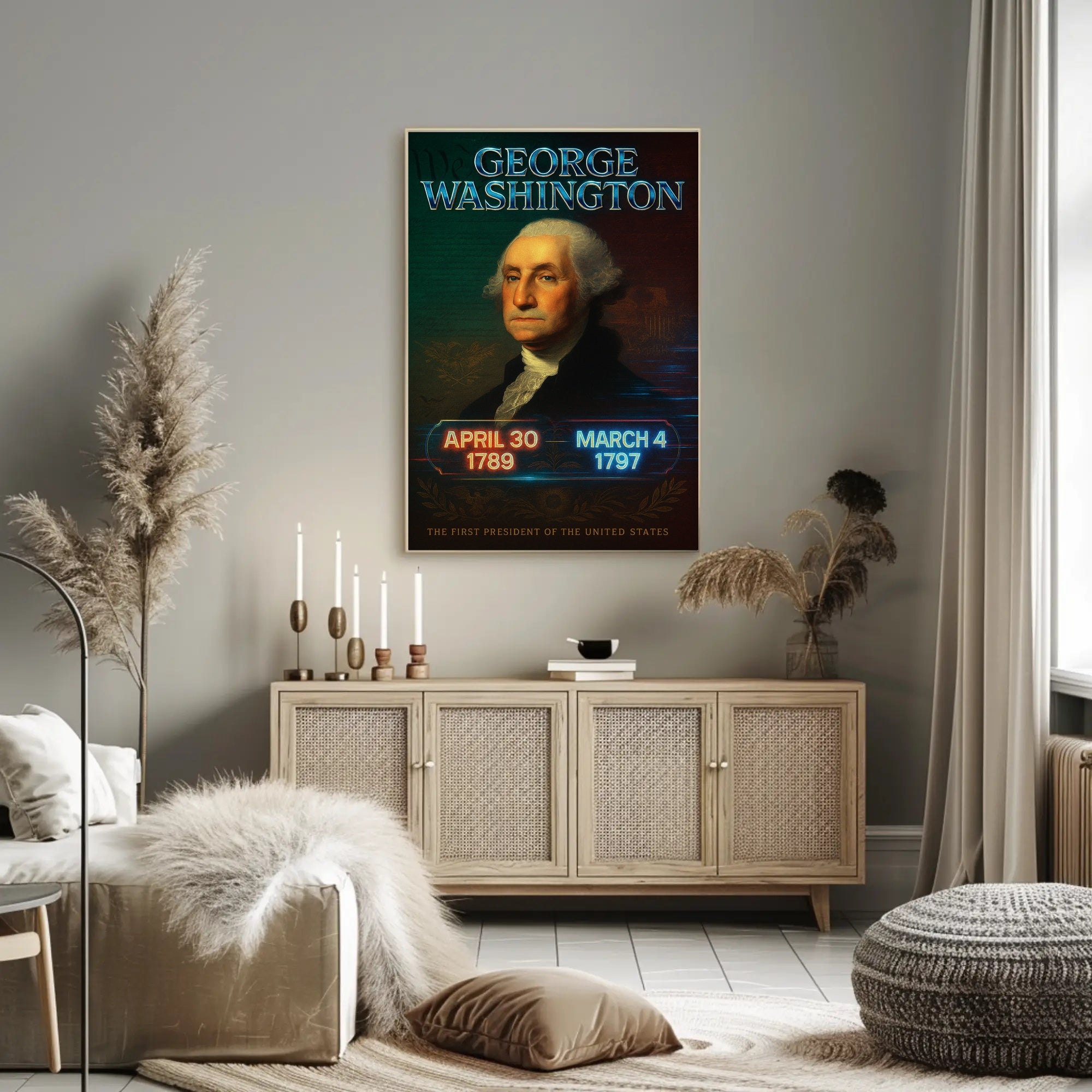 George Washington 1st President Poster PosterGoat