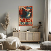 Paterson Heritage Travel Typography Collector Poster