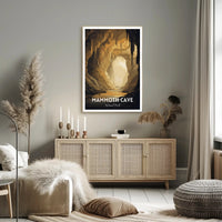 Mammoth Cave National Park Vintage Poster