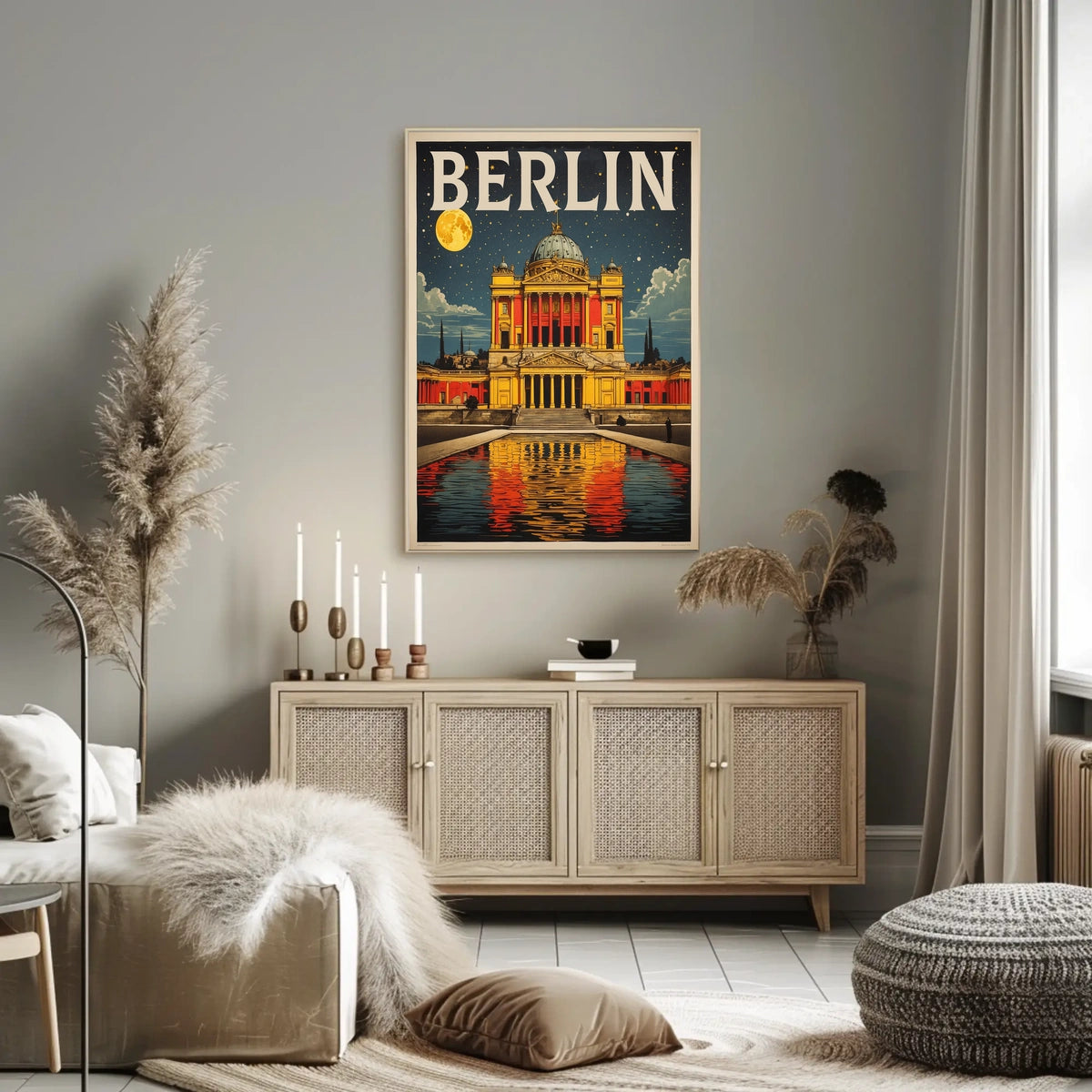 Berlin by Night Poster