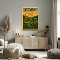 Explore The Heart Of The Midwest Poster
