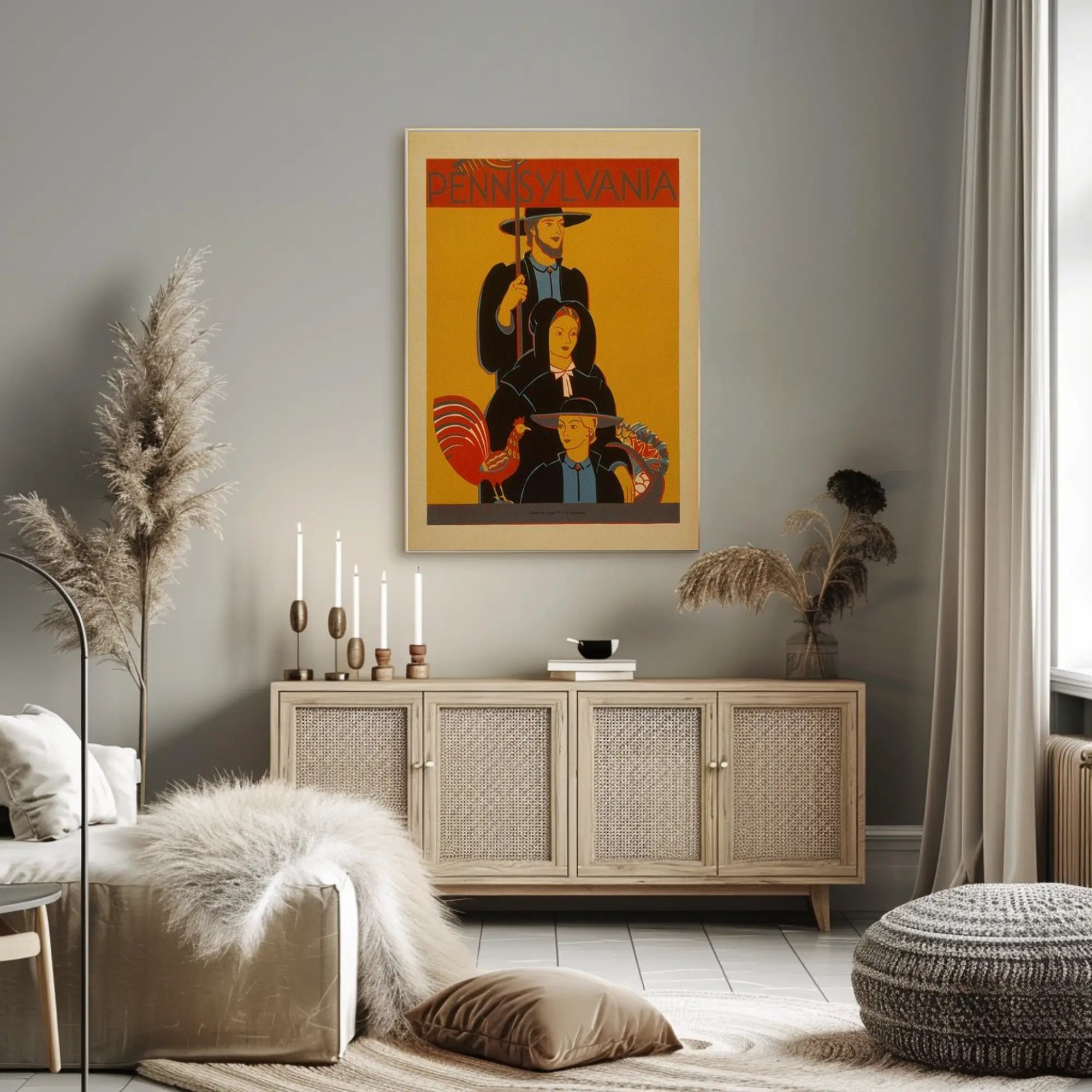 Pennsylvania Heritage Poster PosterGoat