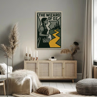 The Wizard of Oz Vintage Fantasy or Mythology Poster PosterGoat