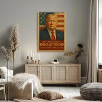 Trump 47th President Scenic Wanderlust Poster