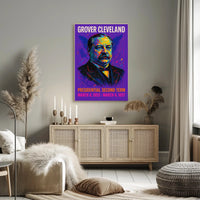Grover Cleveland Presidential Second Poster