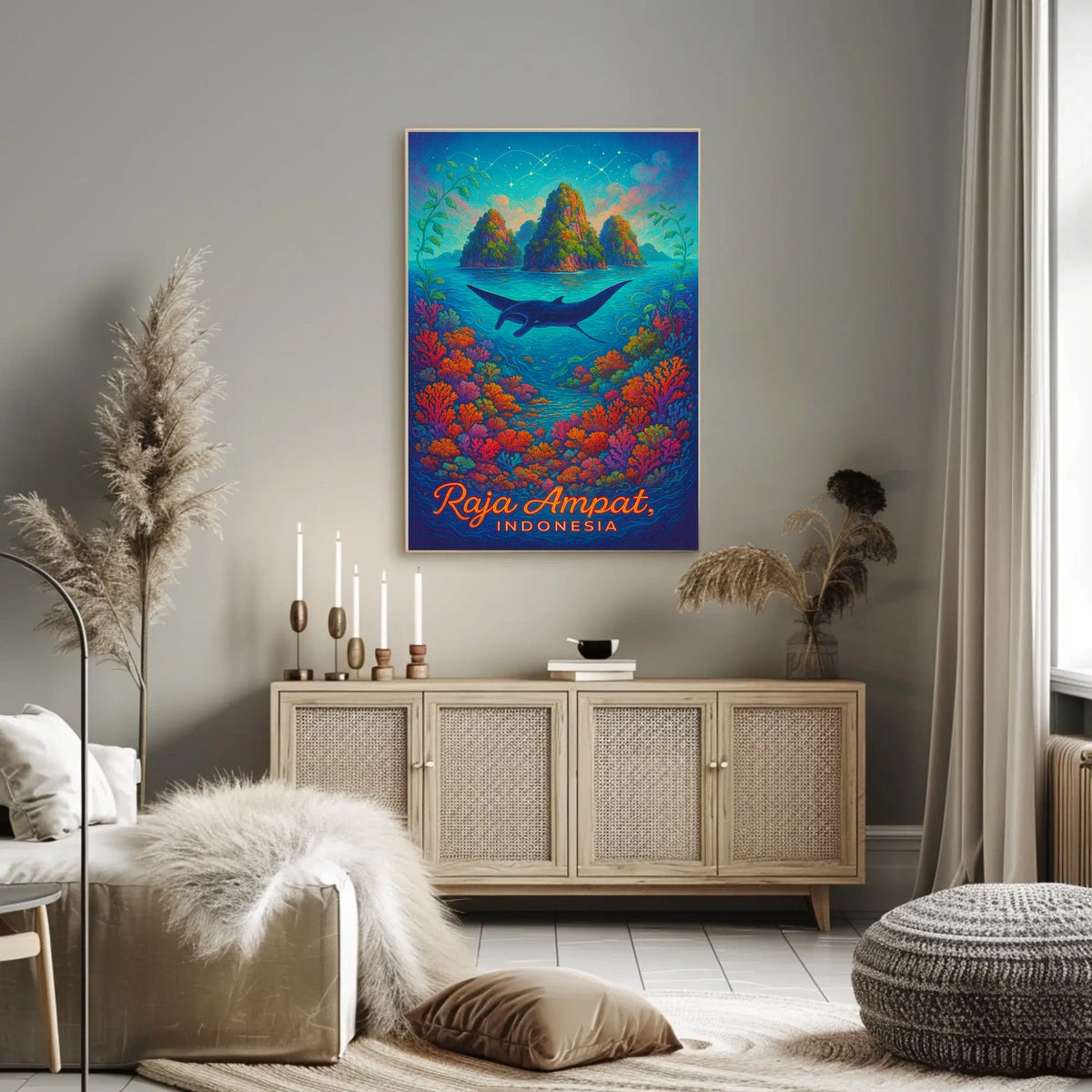 Raja Ampat, Indonesia Poster