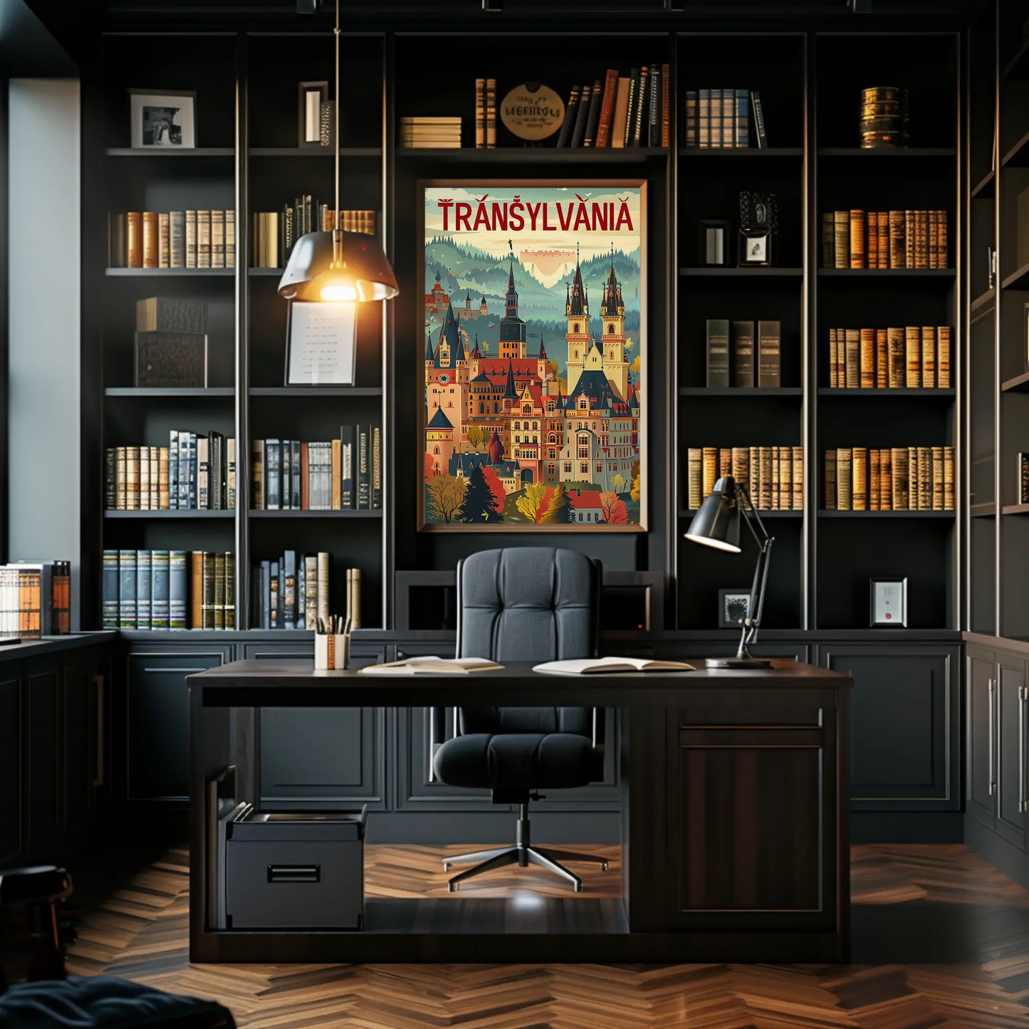 Transylvania Vintage Poster