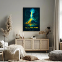 Yellowstone A Phenomenon of Light Poster
