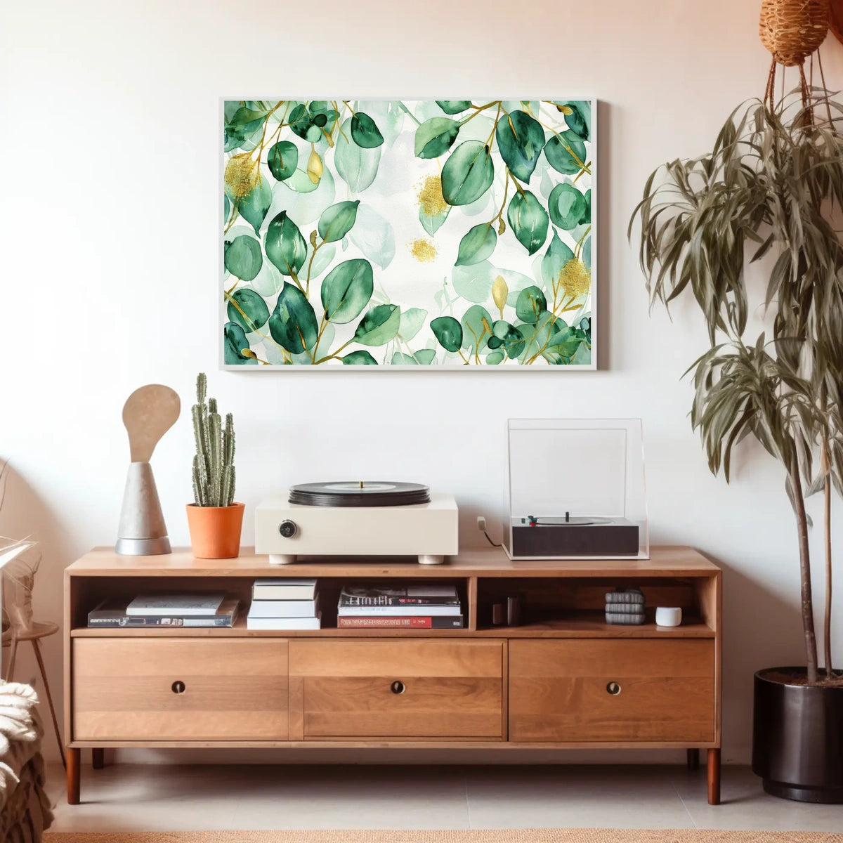 Lush Greenery Art Poster