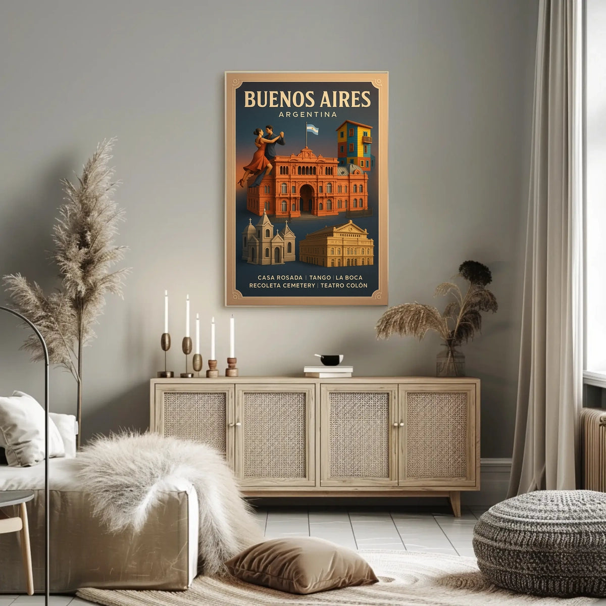 Discover Buenos Aires Poster