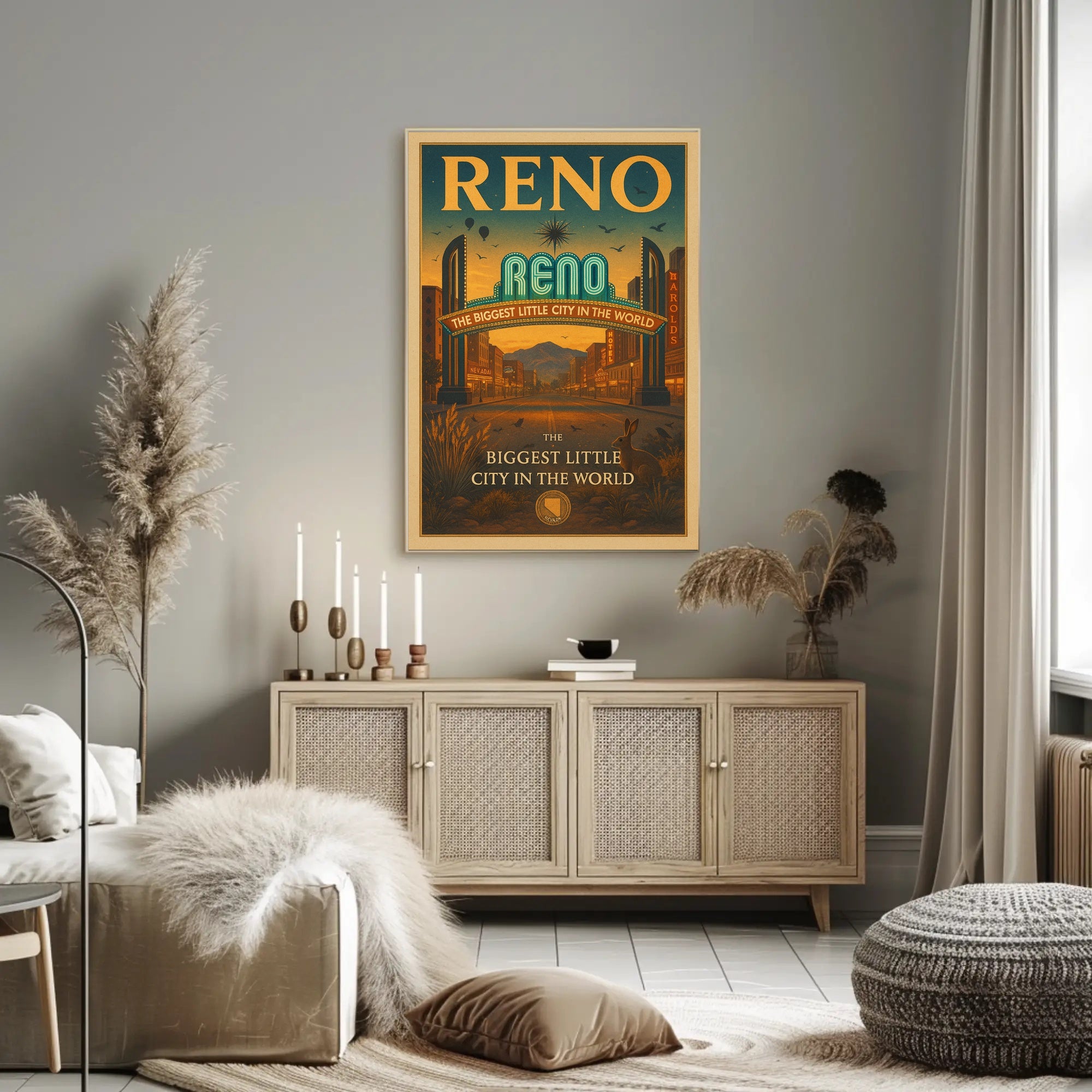 Reno: The Biggest Little City Poster