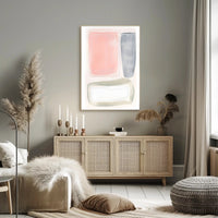 Abstract Harmony Minimalist Poster Modern Wall Art Print