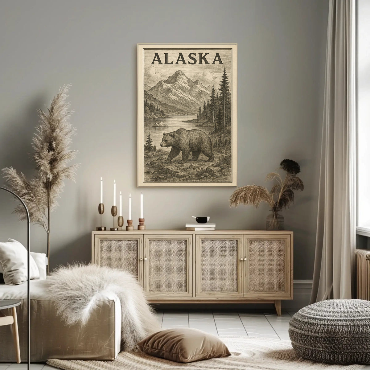 Alaska Wilderness Poster
