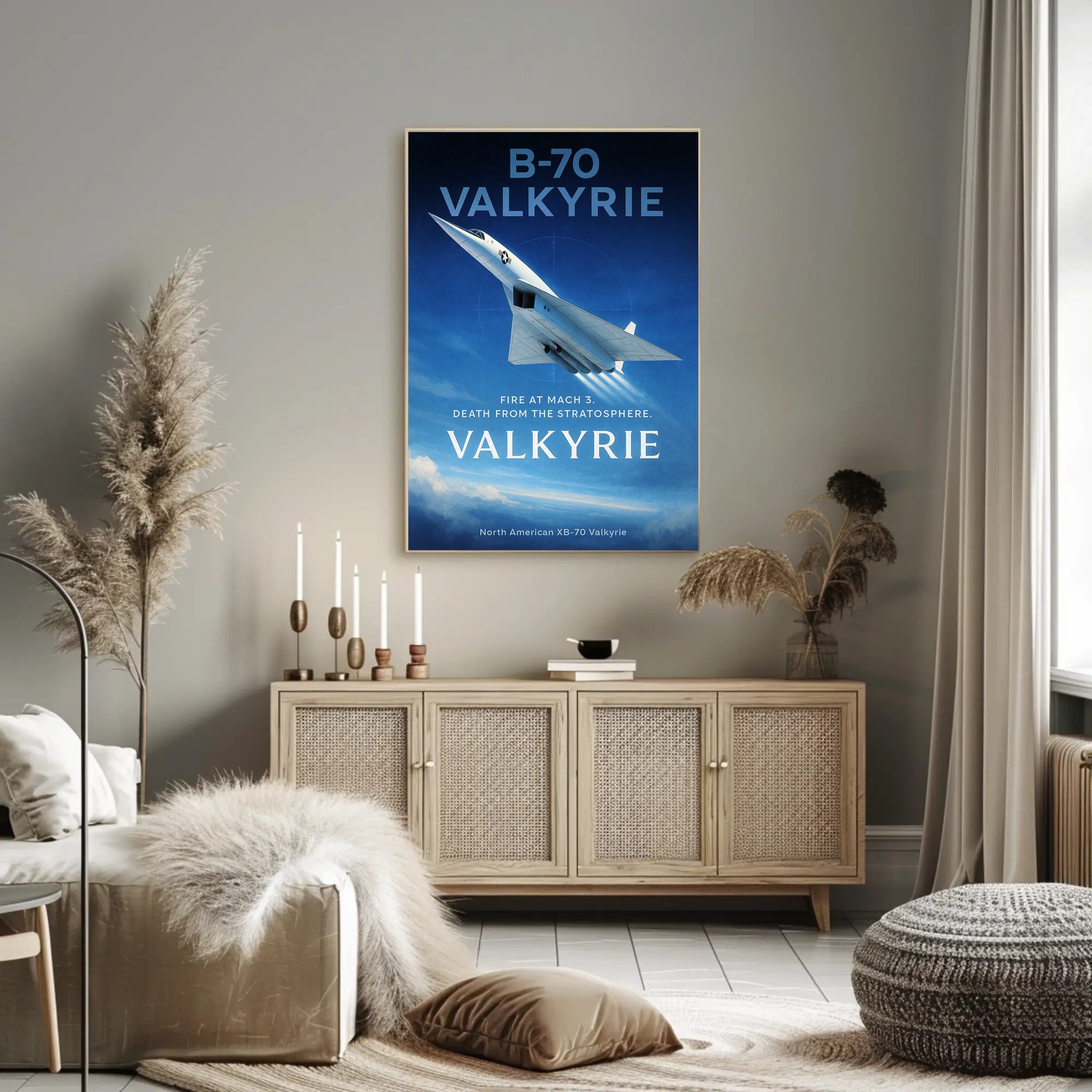 B-70 Valkyrie Poster PosterGoat