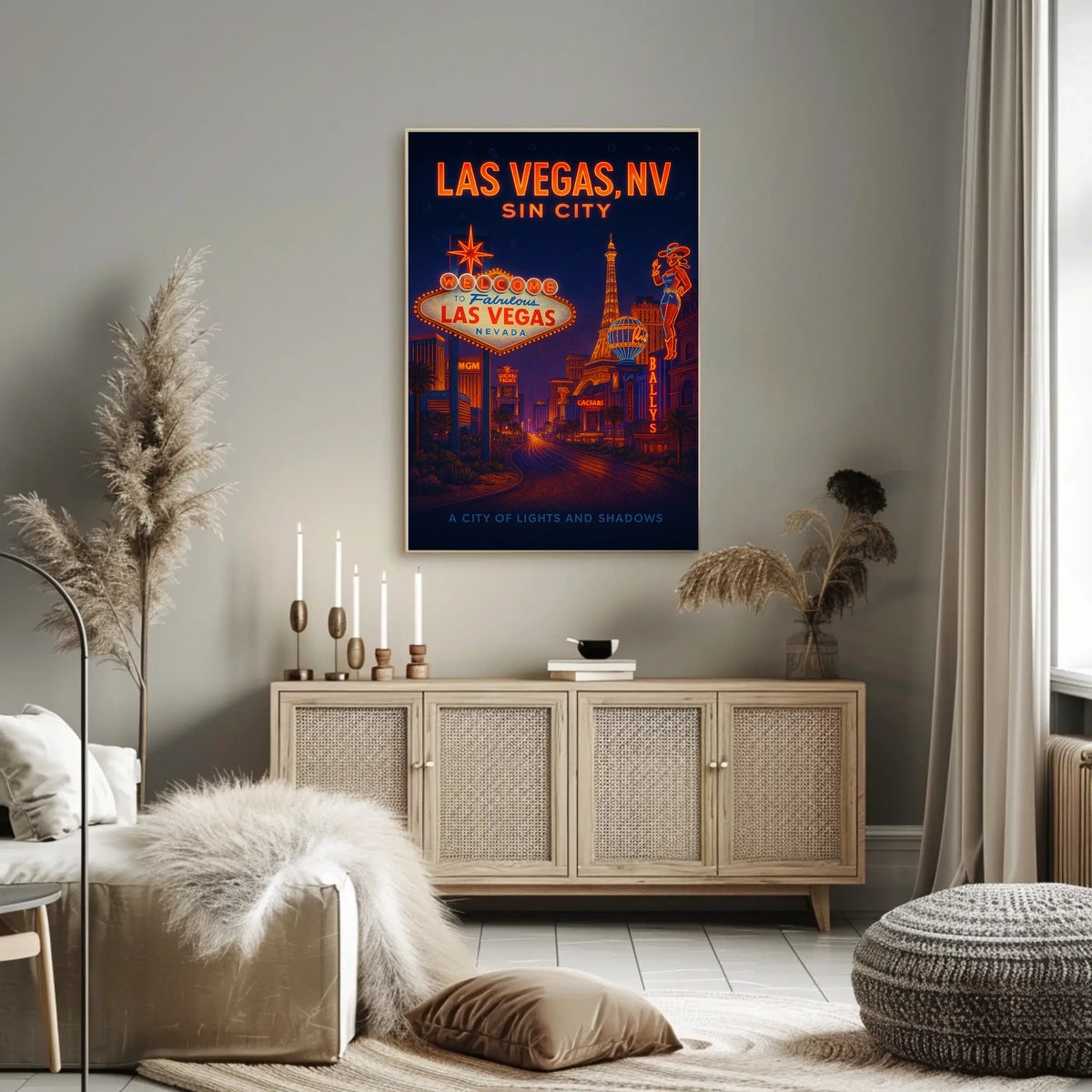 Las Vegas Sin City Poster