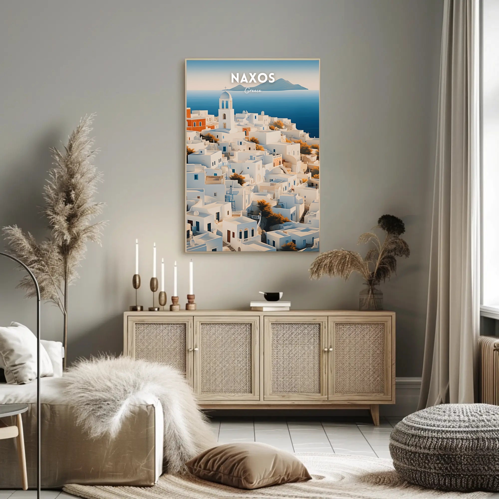 Naxos, Greece Poster